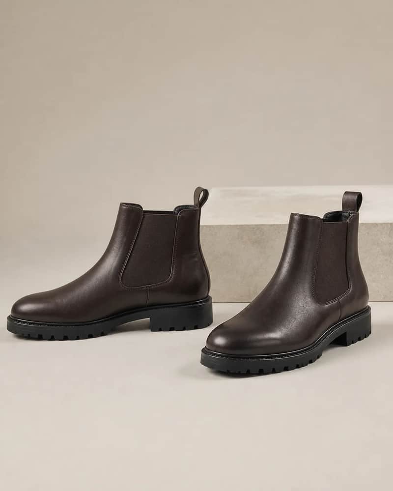 Lug Sole Chelsea Boot – Espresso
